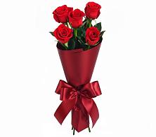 Букет 5 Красных роз Эдлесс Лав в Южно-Сахалинске