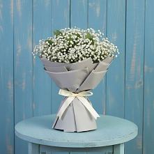 Букет цветов из:  Гипсофила в Южно-Сахалинске