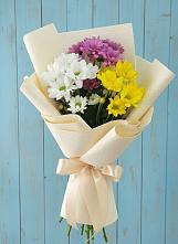 Букет цветов из:  Хризантемы в Южно-Сахалинске