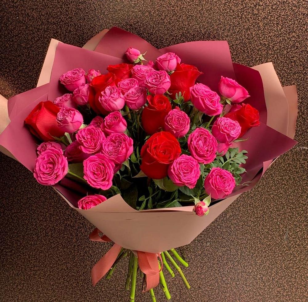 Букет В объятьях нежности в Южно-Сахалинске