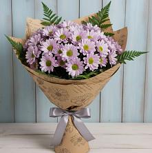 Букет цветов из:  Хризантемы в Южно-Сахалинске