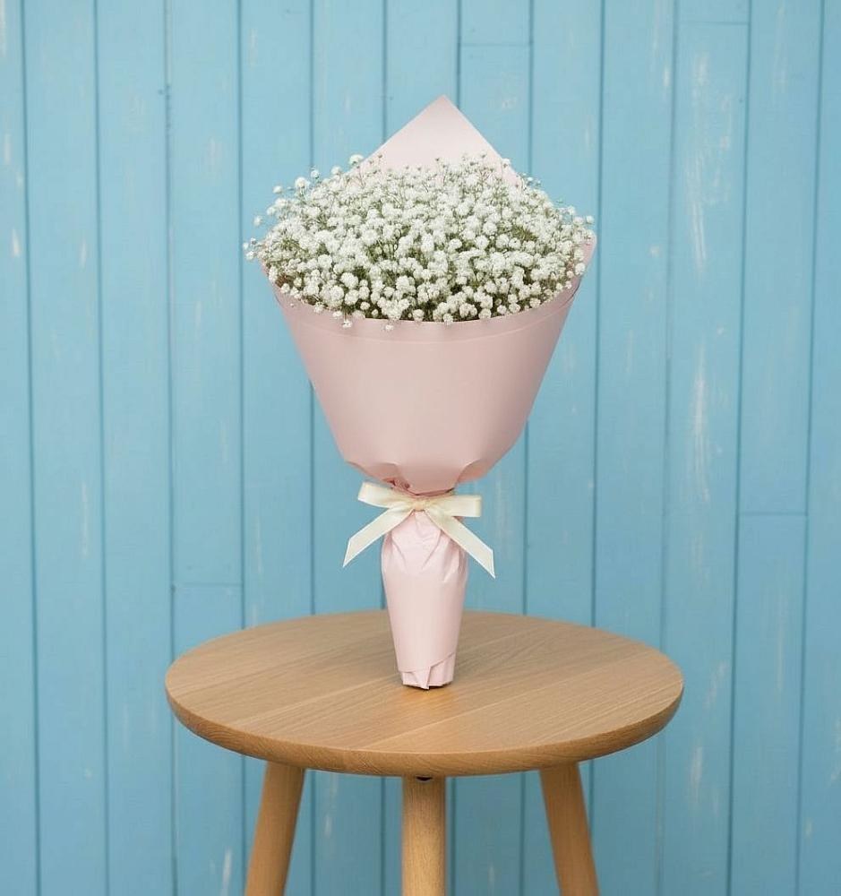 Букет цветов из: Гипсофила в Южно-Сахалинске