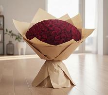 Букет 101 Красная роза в Южно-Сахалинске