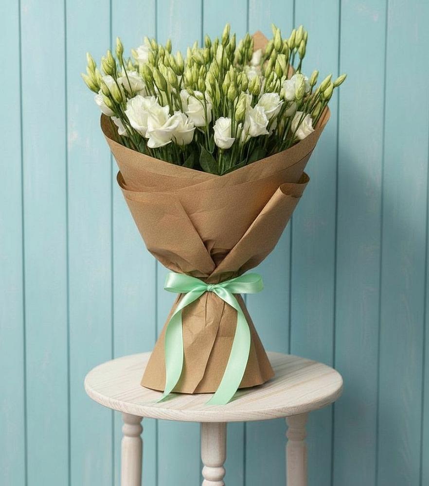 Букет цветов из: Лизиантусы в Южно-Сахалинске