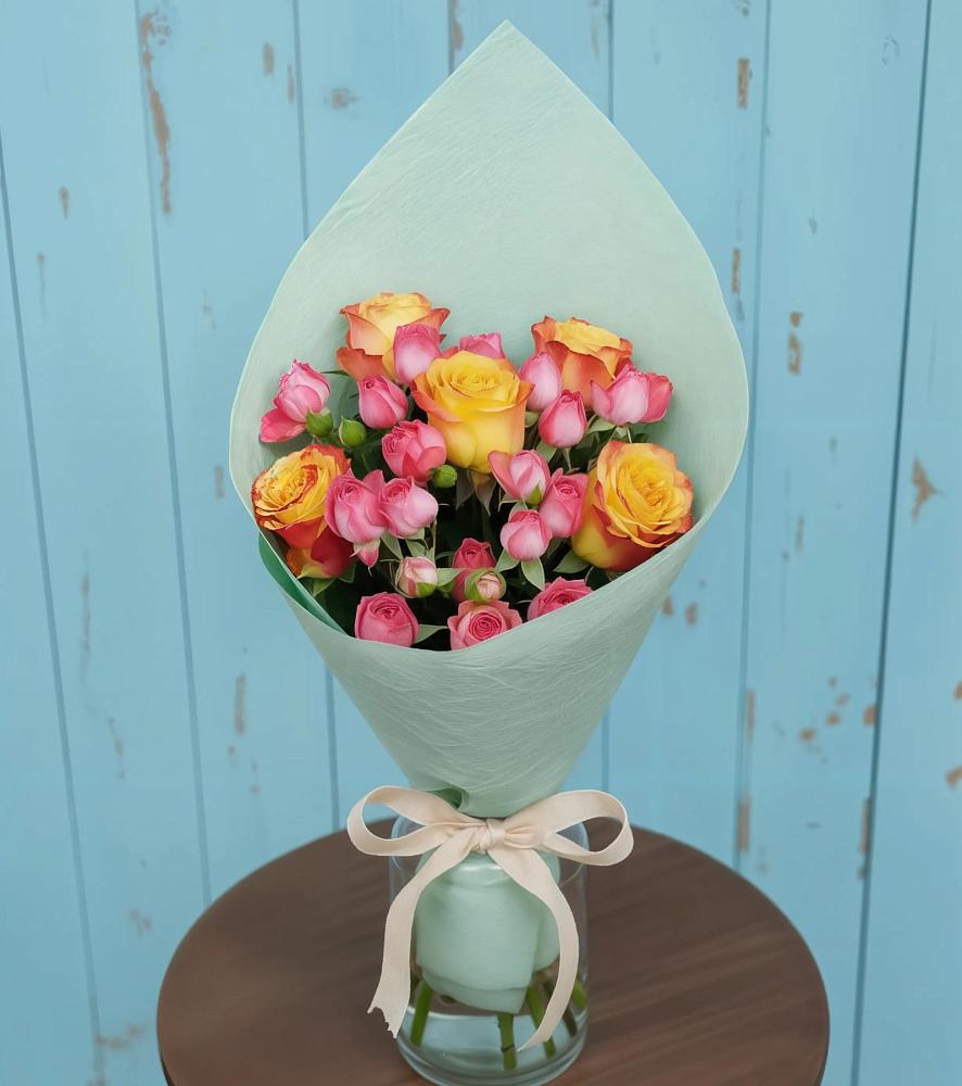 Букет цветов из: Розы в Южно-Сахалинске