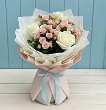 Букет цветов из:  Розы в Южно-Сахалинске