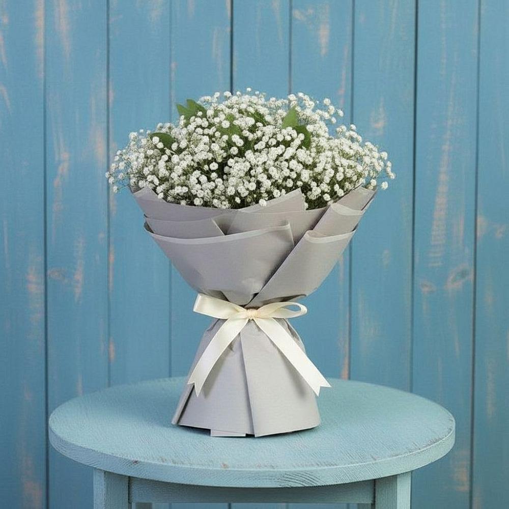 Букет цветов из: Гипсофила в Южно-Сахалинске