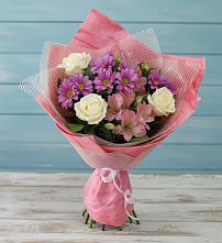 Букет цветов из:  Герберы в Южно-Сахалинске
