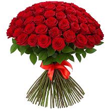 Букет Красные розы Блэк Меджик в Южно-Сахалинске