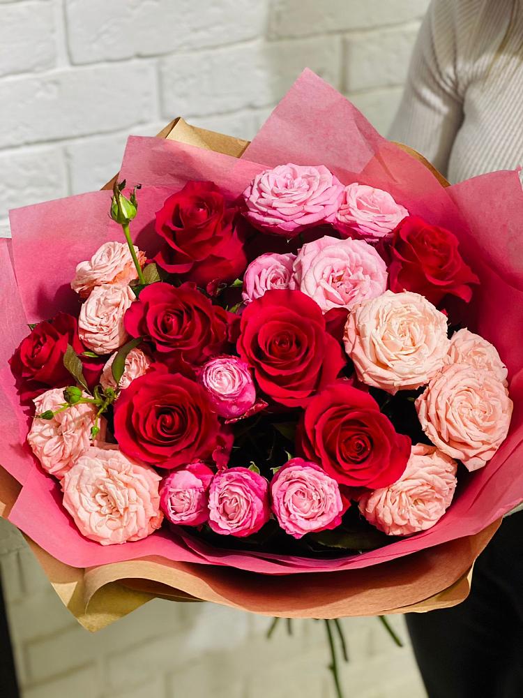 Букет цветов из: Розы в Южно-Сахалинске