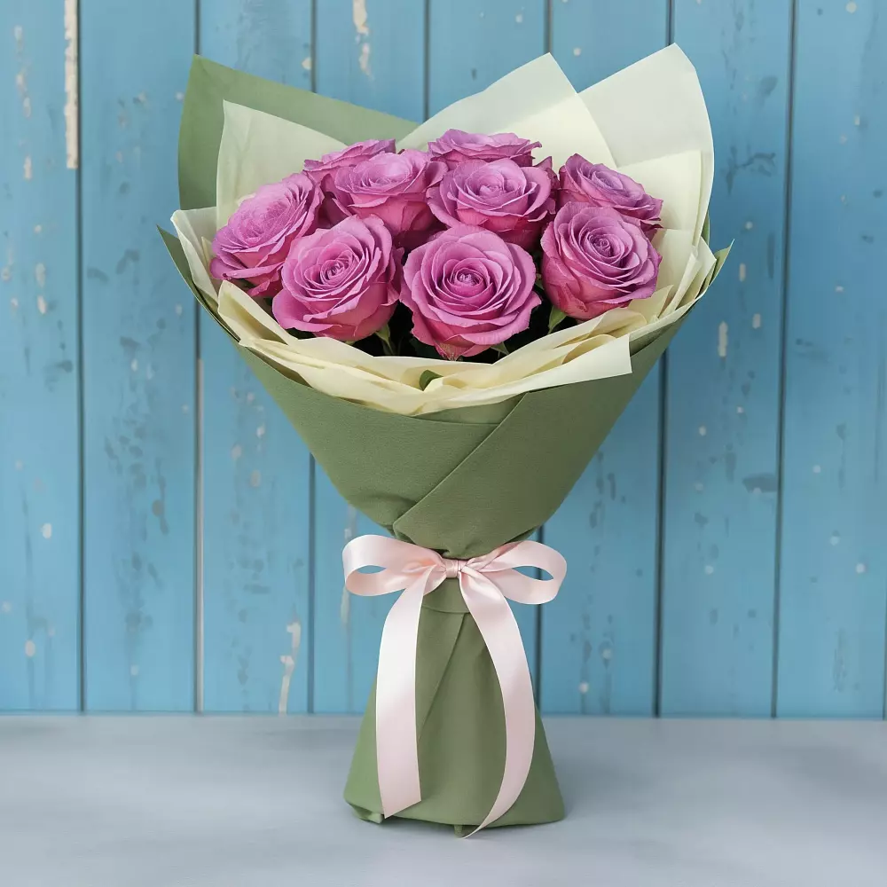 Букет Розы Фёрст Леди в Южно-Сахалинске