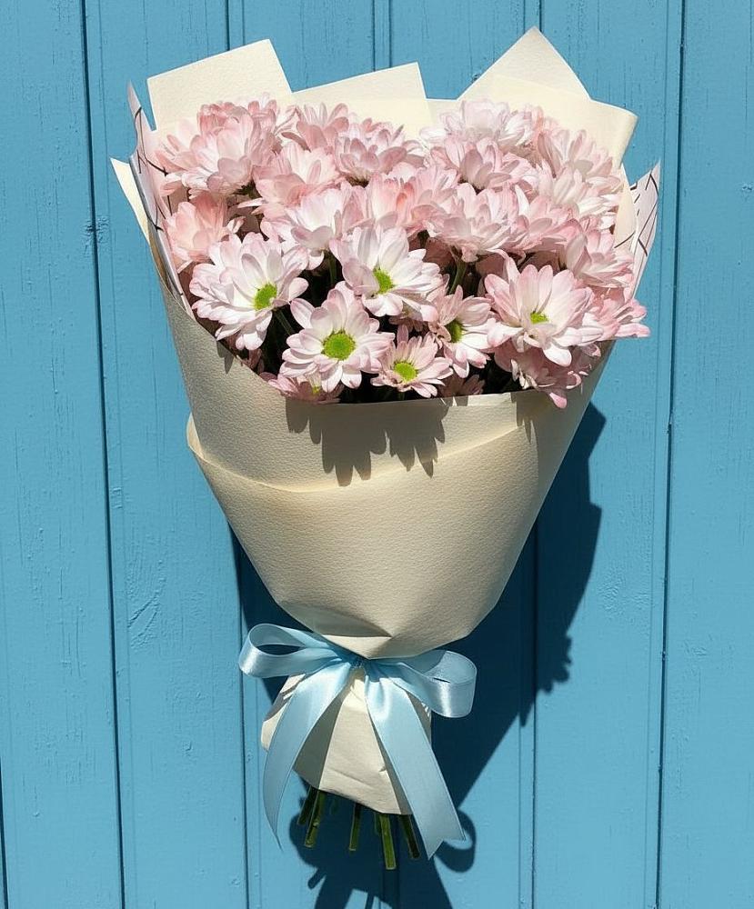 Букет цветов из: Хризантемы в Южно-Сахалинске