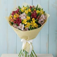 Букет цветов из:  Альстромерии в Южно-Сахалинске