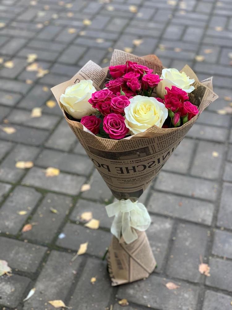 Букет цветов из: Розы в Южно-Сахалинске