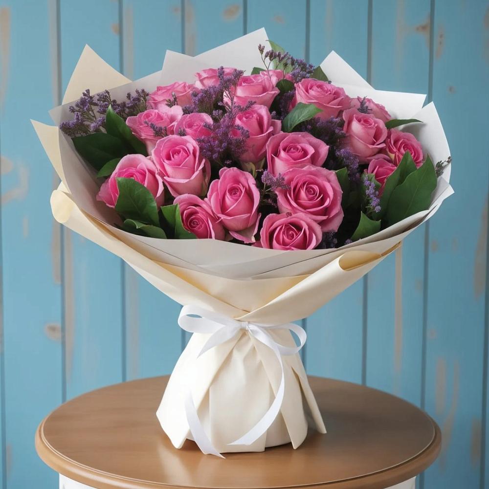 Букет цветов из: Розы в Южно-Сахалинске