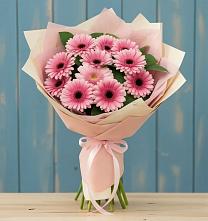 Букет цветов из:  Герберы в Южно-Сахалинске